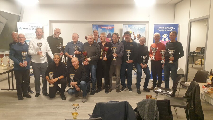 Remise des trophées UFOLEP au Velo Club de RCM